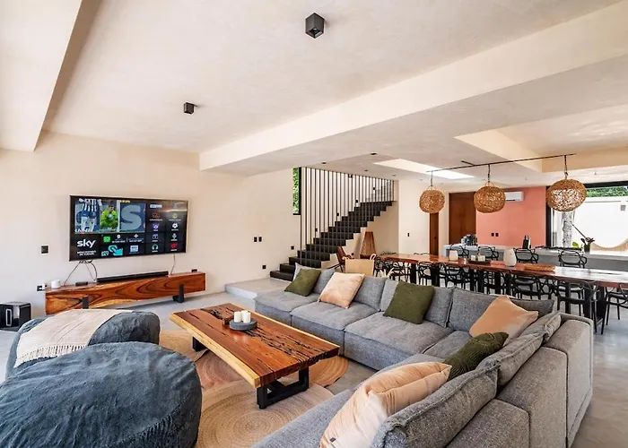 5-bedroom Private House With Pool In Tulum