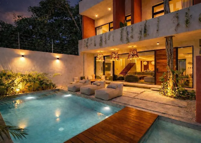 5-bedroom Private House With Pool In Tulum